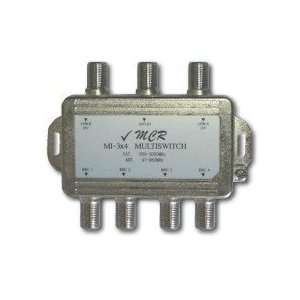  Direct TV® approved 3x4 mini multiswitch: Electronics