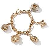 TELIO by Doris Panos Telio Charm Link Bracelet