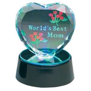  Worlds Best Mom LED Heart: Home & Kitchen