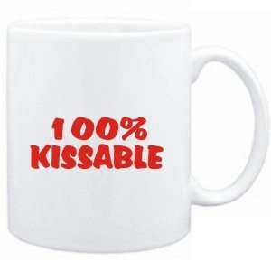  Mug White  100% kissable  Adjetives