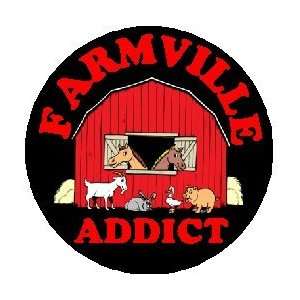  FARMVILLE ADDICT 1.25 Magnet 