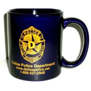  Dallas Police Department Coffee Mug BADGE Lone Star State 