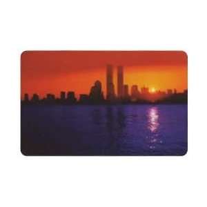  Phone Card 5m New York City Skyline (TeleCard World Expo   9/94) USED