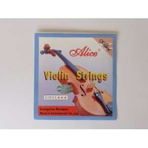  Alice Violin Strings Set for 4/4 Size Violin Musical 