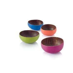  Bambu Coconut Mini Bowls, Set of 4: Kitchen & Dining