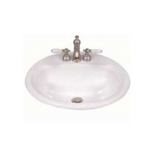   Round Lavatory W/ 4 Faucet Center 249 4SILV silver