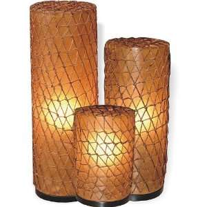  Round Flamboyant Table Lamp (L): Home Improvement