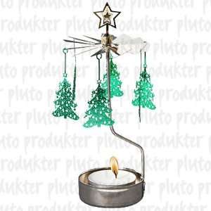  Christmas Tree Rotary Candleholder: Home & Kitchen