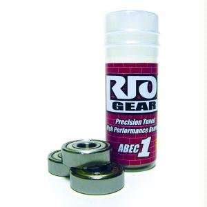  Riot Gear Bearings, ABEC1, 8 Pack, Tube: Sports & Outdoors