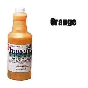 Gold Medal HI1033 Hawaiis Finest Shaved Ice Syrup Concentrate   Orange 