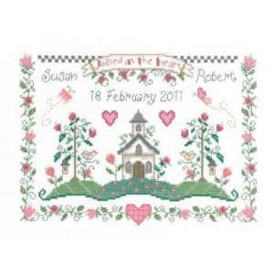  Joined at the Heart   Cross Stitch Pattern: Arts, Crafts 