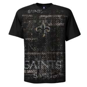  New Orlean Saints Fan Pride Short Sleeve Fit Tee: Sports 