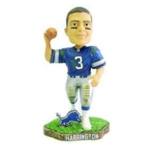  Joey Harrington Game Worn Forever Collectibles Bobblehead 
