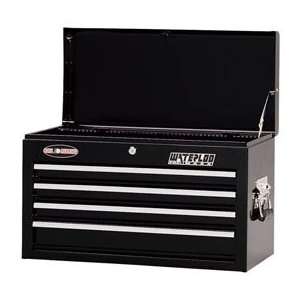  4 Drawer Economical Ball Bearing Tool Chest   Black: Home 