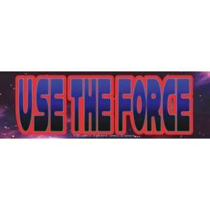  Star Wars Use The Force Sticker S SW 0019 Automotive