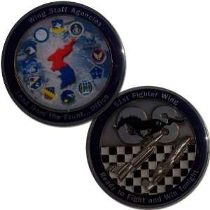   51st Fighter Wing Staff Agencies Osan AB Korea USAF Challenge Coin