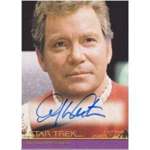   and Villains William Shatner Autographed Trading Card: Everything Else