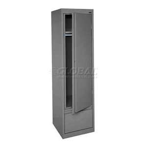  Wardrobe Storage Cabinet 36x18x72 Charcoal Office 
