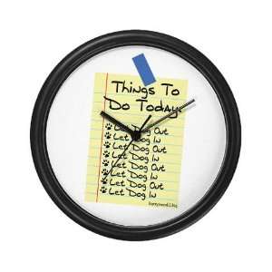  To Do List Funny Wall Clock by CafePress: Everything Else