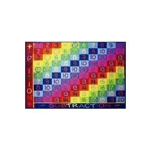   : Fun Time Addition 8x11 Play Time Nylon Area Rug FT 142 0811: Baby
