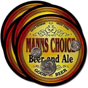  Manns Choice, PA Beer & Ale Coasters   4pk: Everything 