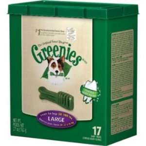  Greenies Dog Dental Chew Treats Large 27oz 17ct: Pet 