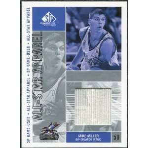   SP Game Used All Star Apparel #MMAS Mike Miller: Sports Collectibles