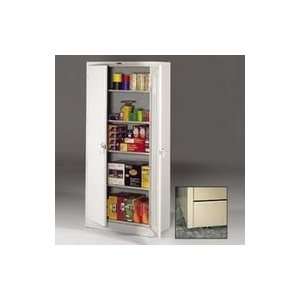  steel 78 high storage cabinet with locking swing out 