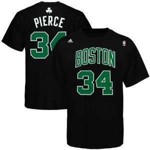  NBA adidas Boston Celtics #34 Paul Pierce Black Net Player 