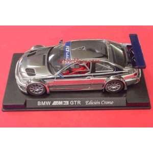   BMW M3 GTR Special Edition Chrome Slot Car (Slot Cars): Toys & Games