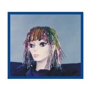  Alexanders Costumes 50 125 Tinsel Multi Color Wig: Toys 