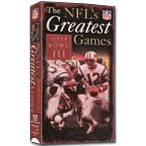  NFLs Greatest Games: Super Bowl III Video: Sports 