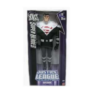  SUPERMAN DC SUPERHEROES BLACK 10 INCH FIGURE Toys 