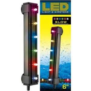   Quality Led/airstone 6   1.8 Watt   Slow Color Changing: Pet Supplies