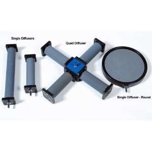  Air Stone Diffusers for Professional Aeration Pumps Quad 