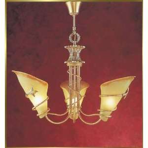  Neoclassical Chandelier, AM 20052 3, 3 lights, Rust, 29 