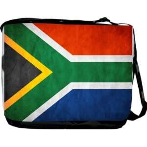  Rikki KnightTM South Africa Flag Messenger Bag   Book Bag 