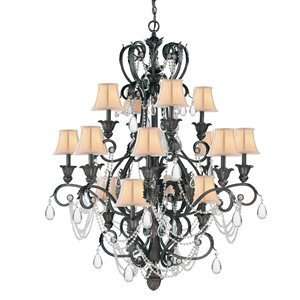  Crystorama Lighting 6710 DR Fashion Forward 16 Light 