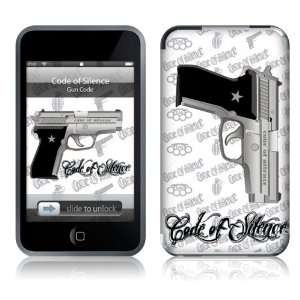   Touch  1st Gen  Code of Silence  Gun Skin: MP3 Players & Accessories