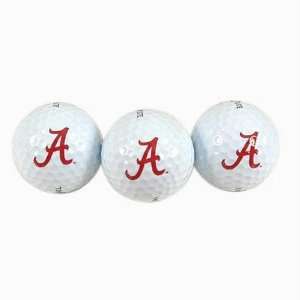  MacArthur Alabama Crimson Tide NCAA Golf Ball 3 Pack 