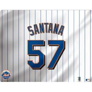  New York Mets   Santana #57 skin for Wii Remote Controller 