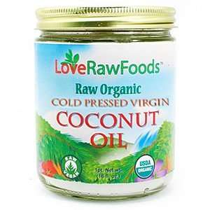 Love Raw Foods Coconut Oil Cold Pressed Virgin Raw 16 oz.:  