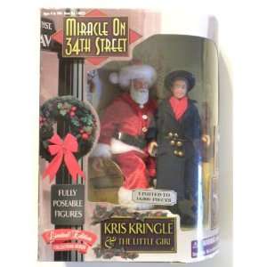 Miracle on 34th Street Fully Poseable Figures Kris Kringle & The 