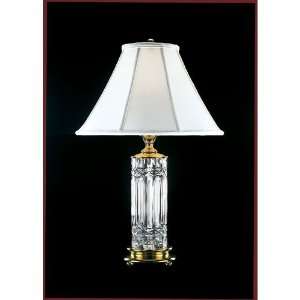 Waterford Crystal 102 947 30 00 Kells 1 Light Table Lamps in Polished 