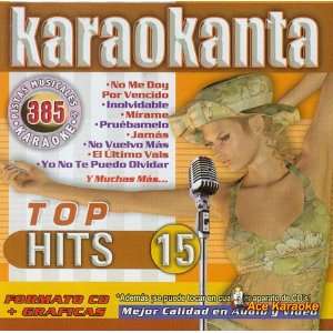    Karaokanta KAR 4385   Top Hits   15 Spanish CDG: Various: Music