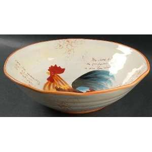  China(Made In China) Country Rooster 12 Large Salad 