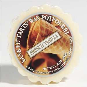  French Vanilla Single Tart By Yankee Candle Co.