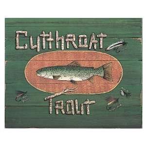    Susan Clickner Cutthroat Trout 15x12 Poster Print: Home & Kitchen