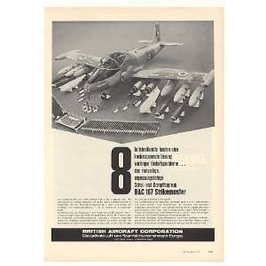   British Aircraft BAC 167 Strikemaster German Print Ad