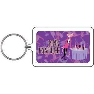  Pink Panther Lucite Keychain  Table: Everything Else
